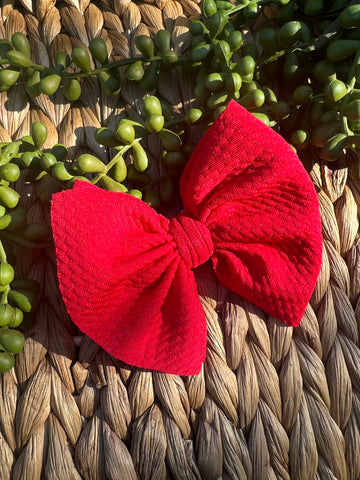 Red Harper Bow